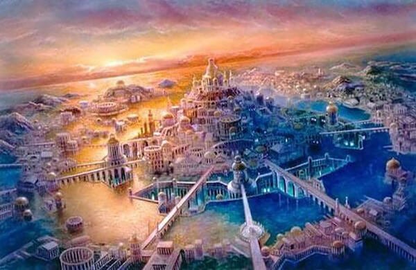 アトランティス文明のイメージ画