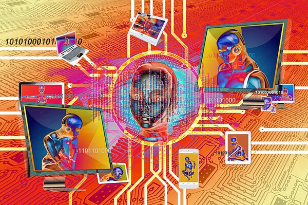 人工知能(AI)のイメージイラスト