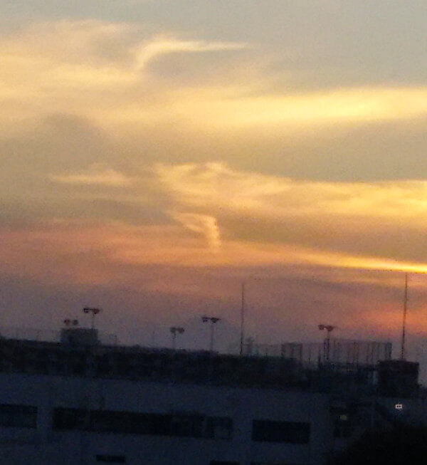 地震雲の投稿写真