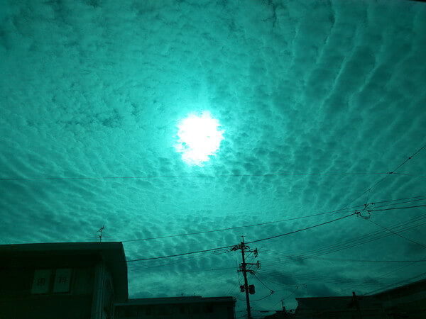 地震雲の投稿写真