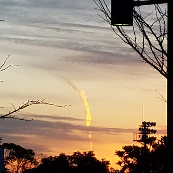地震雲の投稿写真