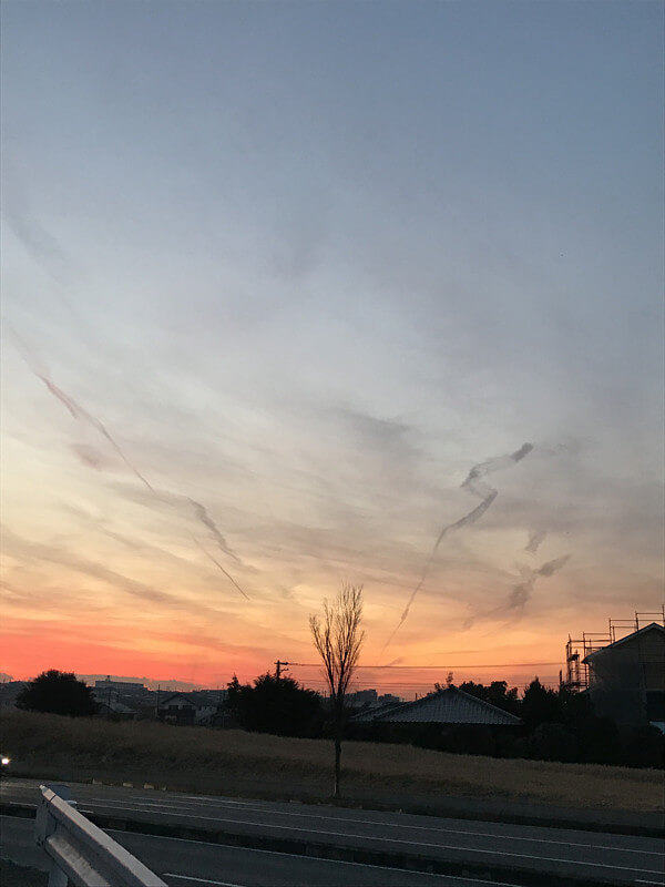 地震雲の投稿写真