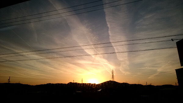 地震雲の投稿写真