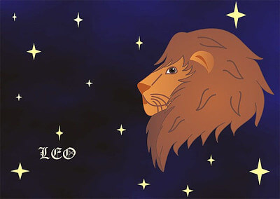しし座のイラスト