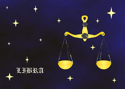 てんびん座のイラスト