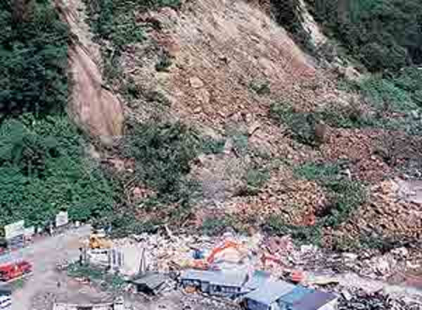 北海道南西沖地震の被害