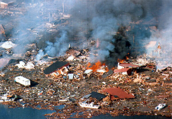 北海道南西沖地震の被害状況