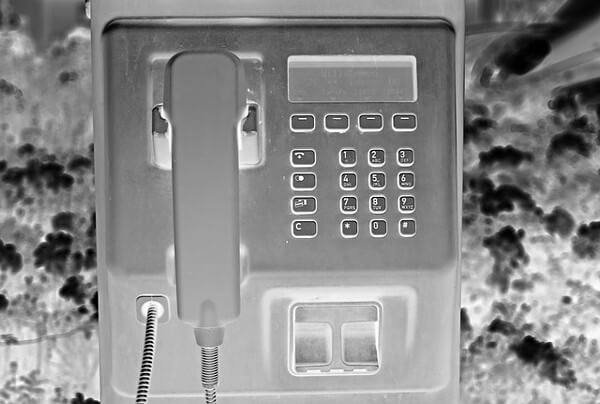 公衆電話の画像