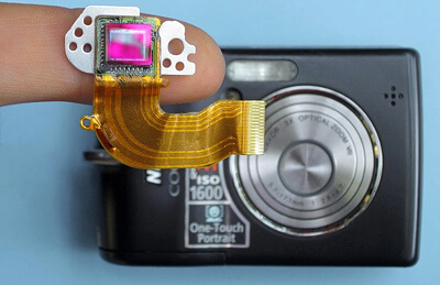 CCDセンサーの画像