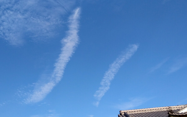 地震雲の投稿画像