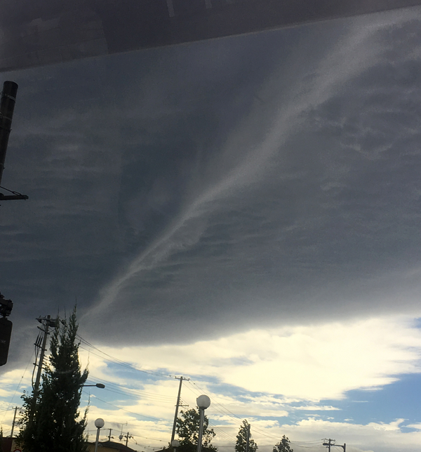 地震雲の投稿写真