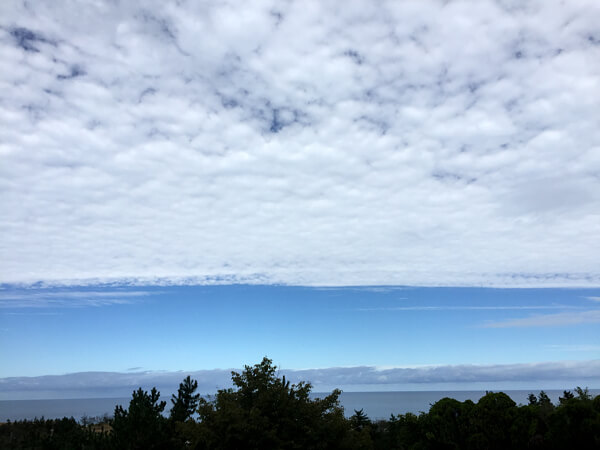 地震雲の投稿写真
