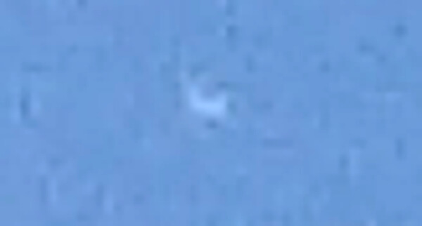 UFOの撮影写真の拡大