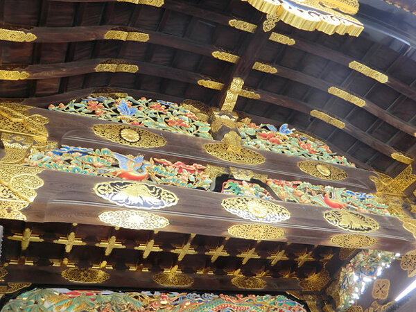 二条城の唐門(内側)の画像