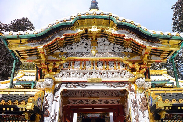 日光東照宮の陽明門の画像