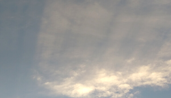 地震雲の投稿写真