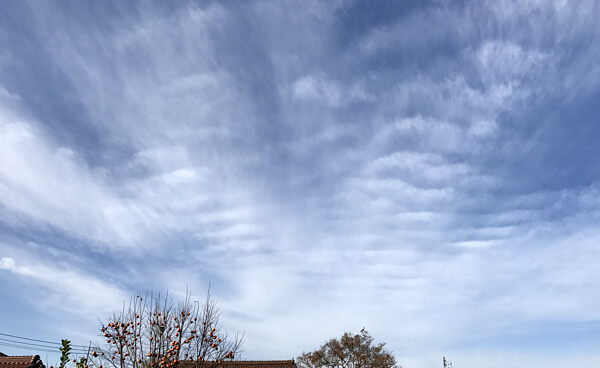 地震雲の投稿写真