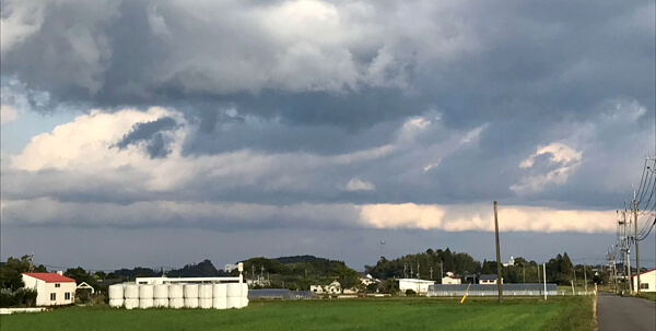 地震雲の投稿写真