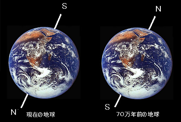 地球磁場の写真