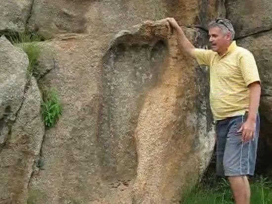 巨人の足跡の化石