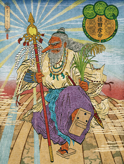 猿田彦命のイラスト