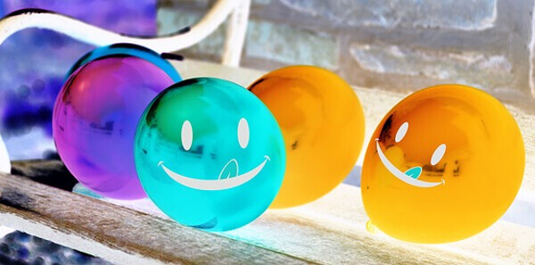 スマイルバルーンの写真