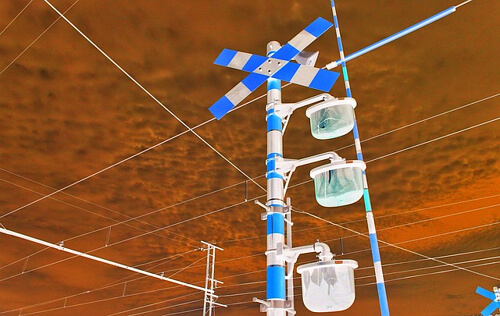 踏み切りの写真