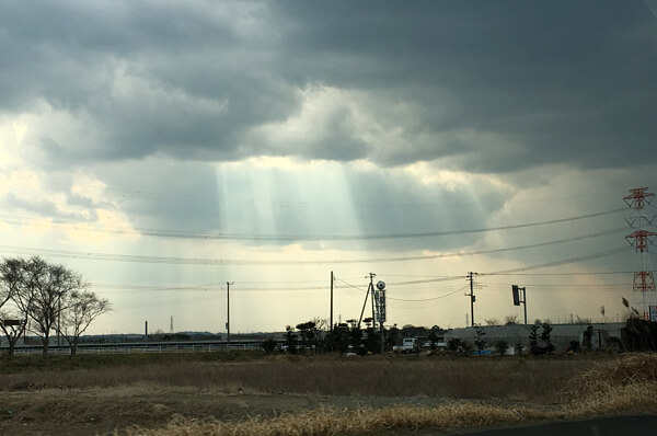 天使の梯子の写真