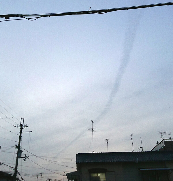 地震雲の投稿写真