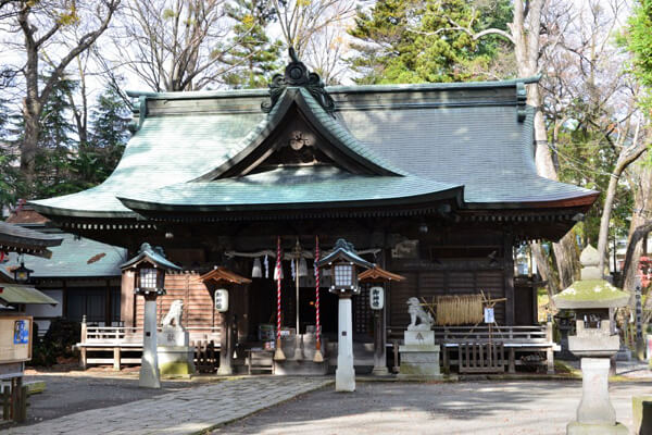 山梨県の小室浅間神社の写真