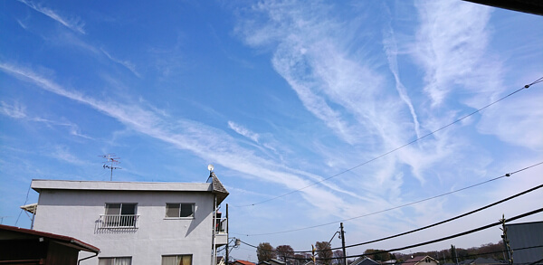 地震雲の投稿写真