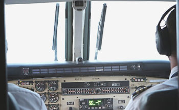 コックピットの写真