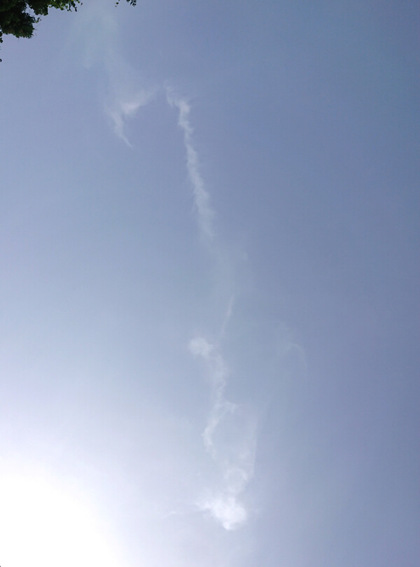 不思議な雲の投稿写真