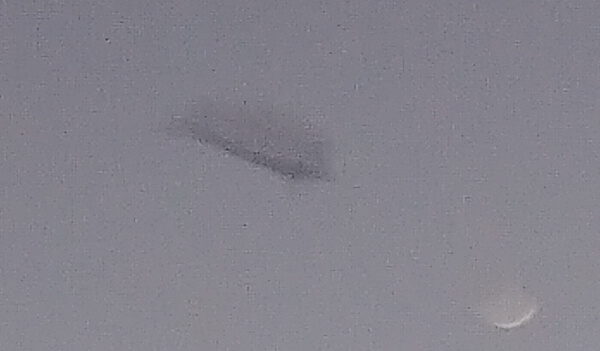 未確認飛行物体の写真(ズーム)