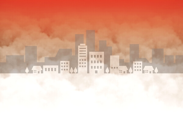 大地震のイメージイラスト