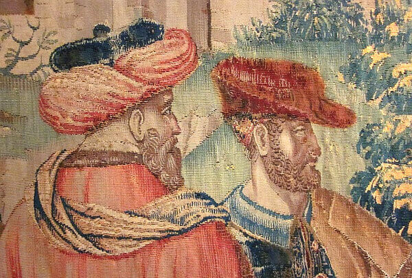 タペストリーの写真