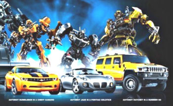 映画「トランスフォーマー」の写真