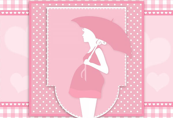 妊婦さんのイメージイラスト