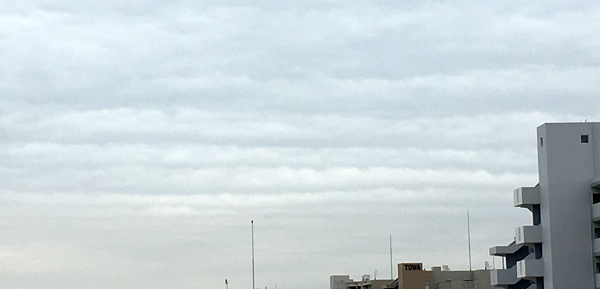 地震雲の投稿写真