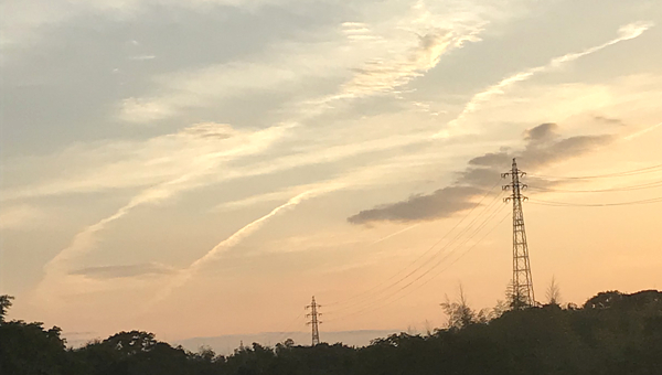 地震雲の投稿写真