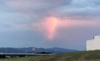 地震雲の投稿写真