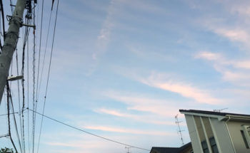 地震雲の投稿写真