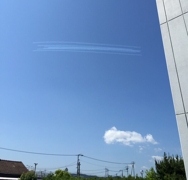 地震雲の投稿写真