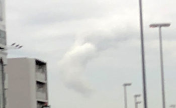 地震雲の投稿写真