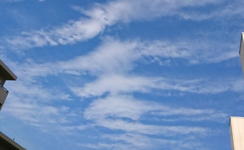 地震雲の投稿写真(大阪編2)
