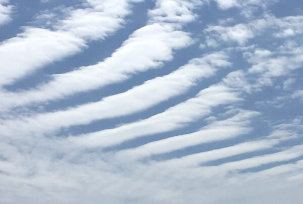 地震雲の投稿写真