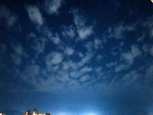 地震雲の投稿写真