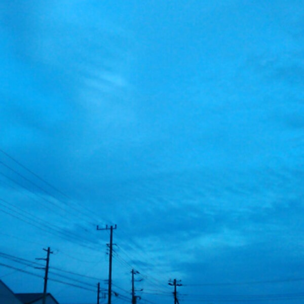 地震雲の投稿写真