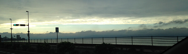 地震雲の投稿写真