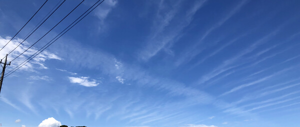 地震雲の投稿写真